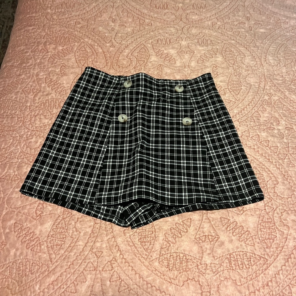 Altar’d State Plaid Skort